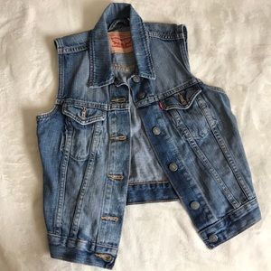 Denim vest